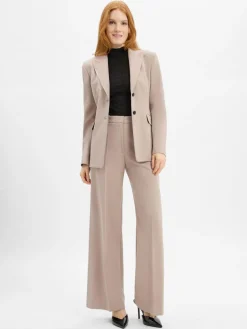 HUGO Hosen*Damen Stoffhose - Hasmina taupe uni