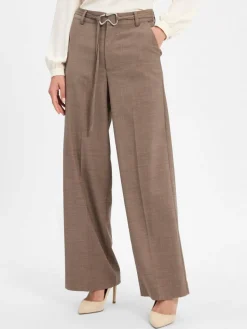 mbyM Hosen*Damen Stoffhose - Moniq melange meliert