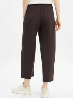 Opus Hosen*Damen Stoffhose - Myha barrel city schoko uni