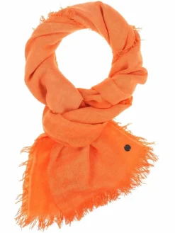 Fraas Schals & Tücher*Damen Stola orange uni