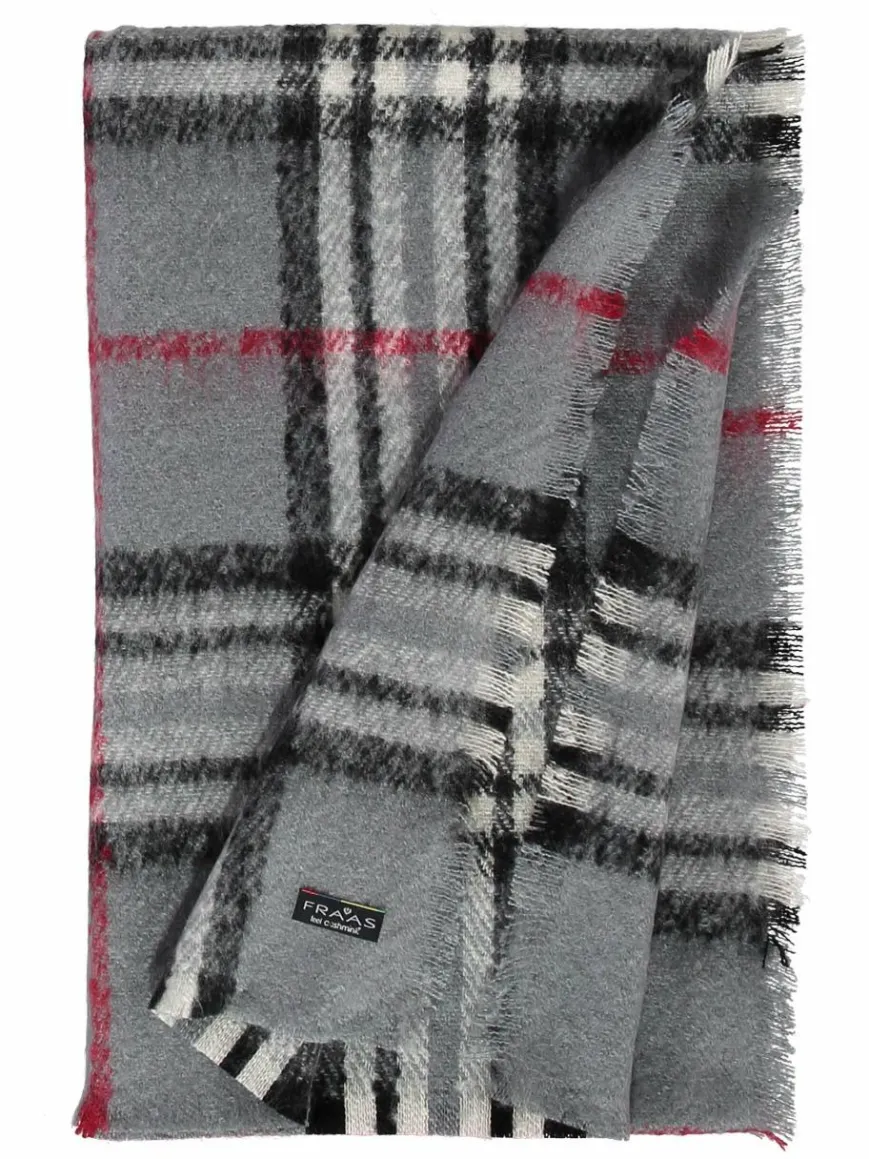 Fraas Schals & Tücher*Damen Stola grau kariert