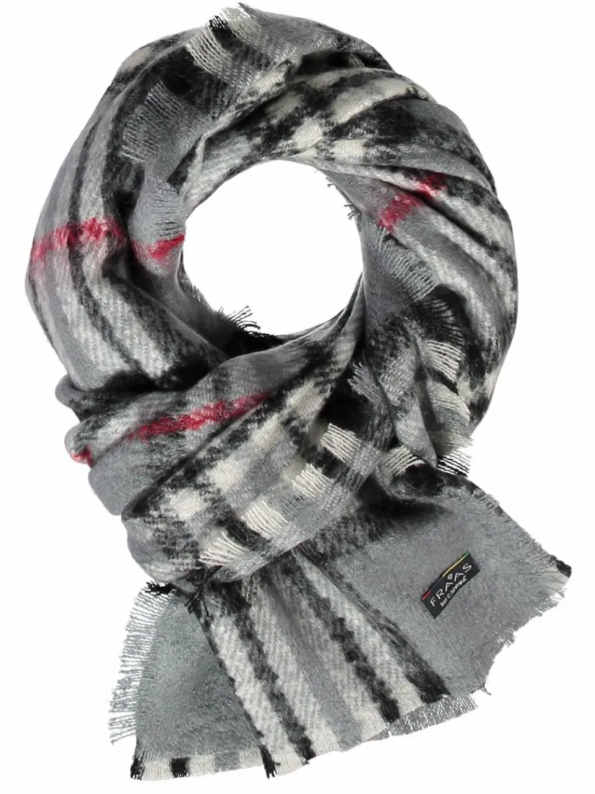 Fraas Schals & Tücher*Damen Stola grau kariert