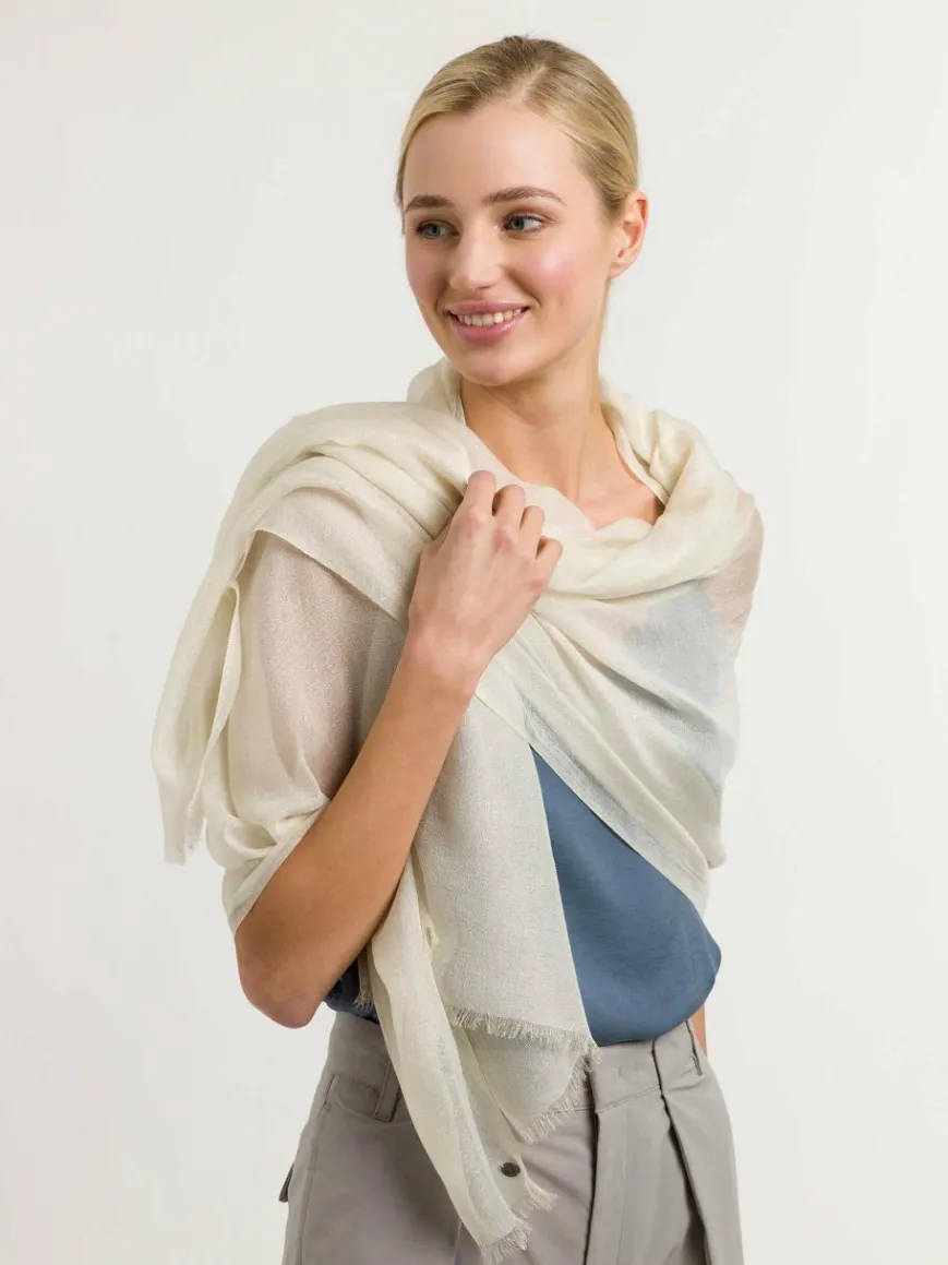 Fraas Schals & Tücher*Damen Stola beige uni