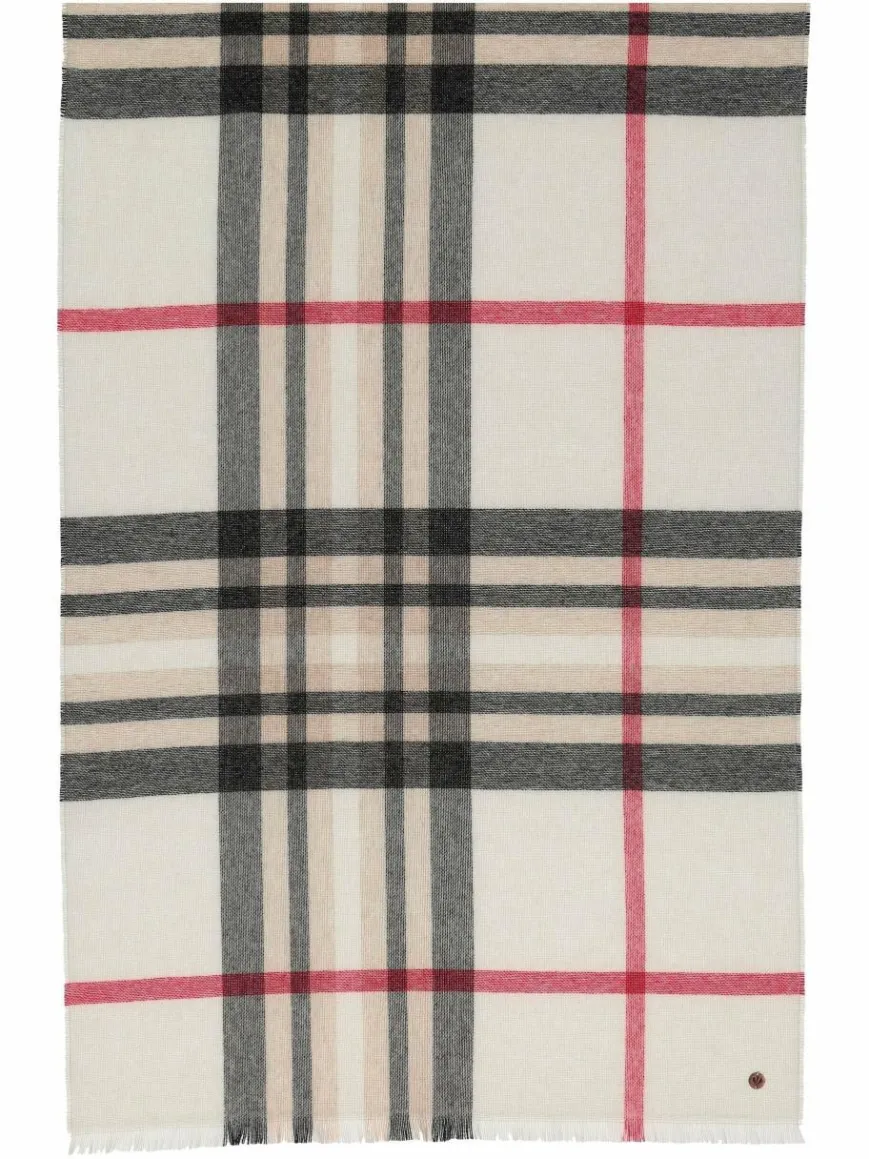 Fraas Schals & Tücher*Damen Stola beige kariert