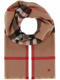 Fraas Schals & Tücher*Damen Stola camel kariert