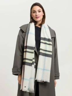 Fraas Schals & Tücher*Damen Stola mehrfarbig kariert