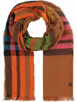 Fraas Schals & Tücher*Damen Stola braun kariert