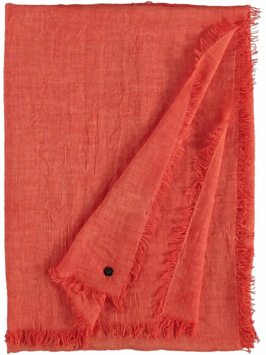 Fraas Schals & Tücher*Damen Stola orange uni