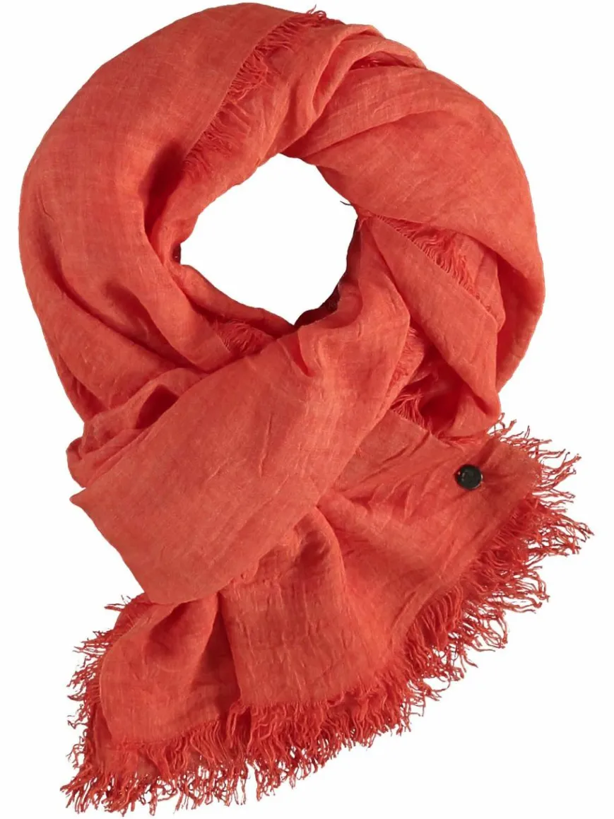 Fraas Schals & Tücher*Damen Stola orange uni