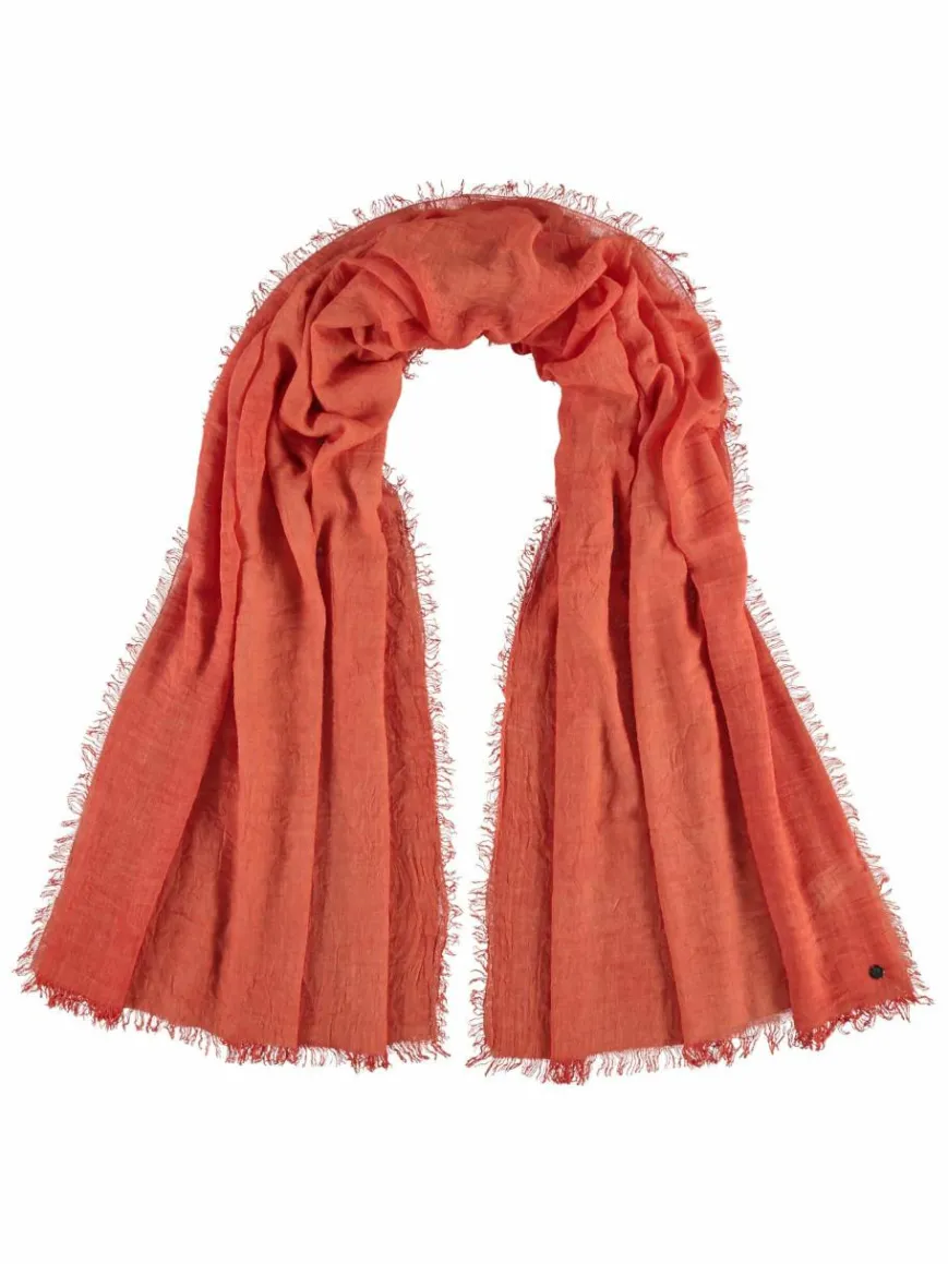 Fraas Schals & Tücher*Damen Stola orange uni