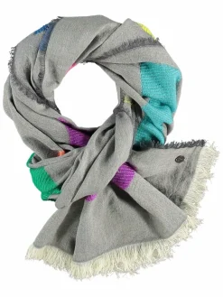 Fraas Schals & Tücher*Damen Stola grau gemustert