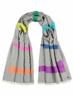 Fraas Schals & Tücher*Damen Stola grau gemustert