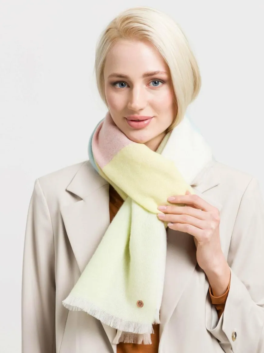 Fraas Schals & Tücher*Damen Stola grün kariert