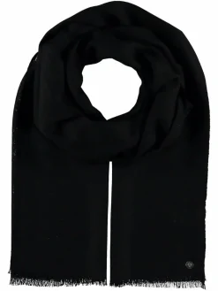 Fraas Schals & Tücher*Damen Stola schwarz uni