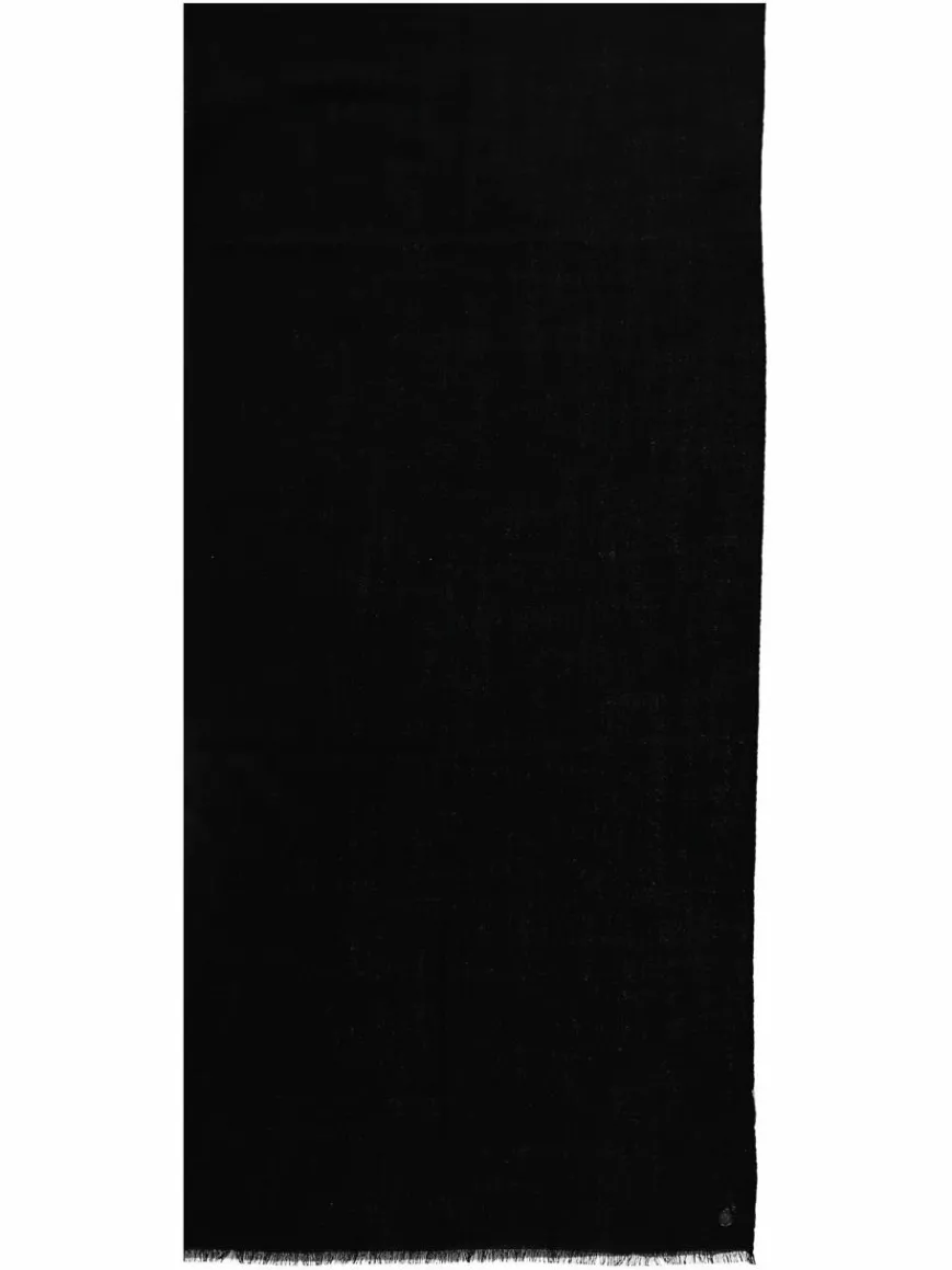 Fraas Schals & Tücher*Damen Stola schwarz uni