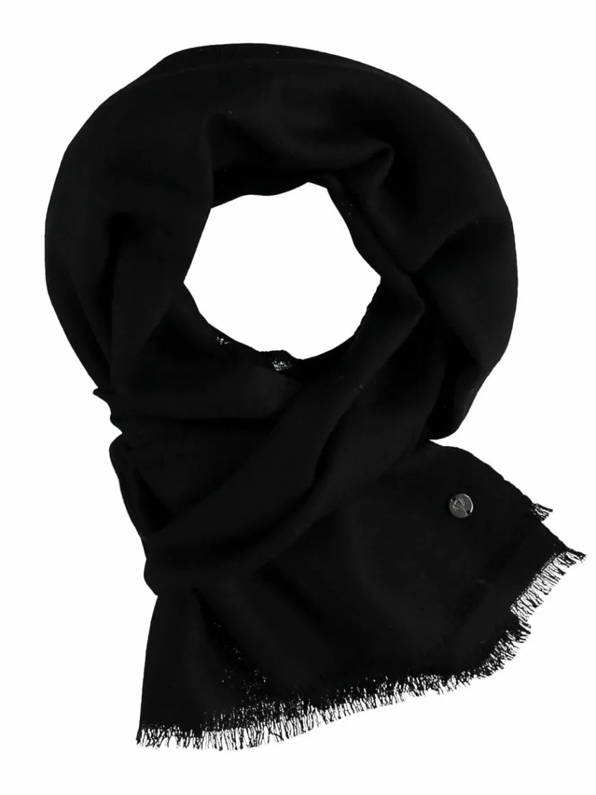 Fraas Schals & Tücher*Damen Stola schwarz uni