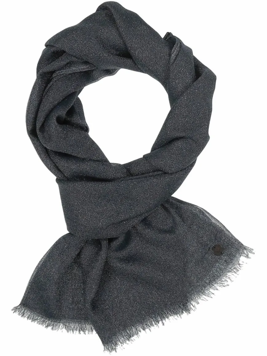 Fraas Schals & Tücher*Damen Stola blau uni