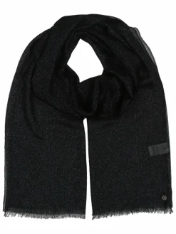 Fraas Schals & Tücher*Damen Stola schwarz uni