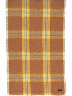 Fraas Schals & Tücher*Damen Stola camel kariert