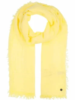Fraas Schals & Tücher*Damen Stola gelb uni