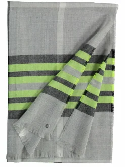 Fraas Schals & Tücher*Damen Stola silber kariert