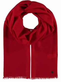 Fraas Schals & Tücher*Damen Stola rot uni
