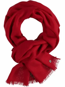 Fraas Schals & Tücher*Damen Stola rot uni