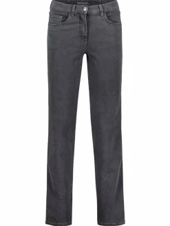 Betty Barclay Jeans*Damen Stretch-Hose grau uni