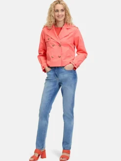 Betty Barclay Jeans*Damen Stretch-Hose light stone denim uni
