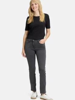 Betty Barclay Jeans*Damen Stretch-Hose grau uni