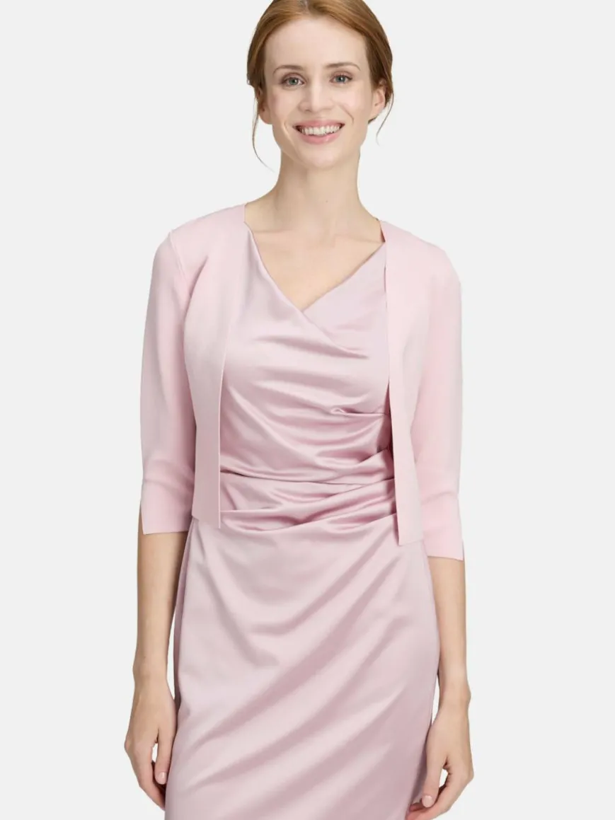 Vera Mont Blazer*Damen Strickbolero rosa uni