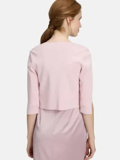 Vera Mont Blazer*Damen Strickbolero rosa uni