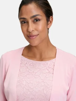 Vera Mont Blazer*Damen Strickbolero rosa uni