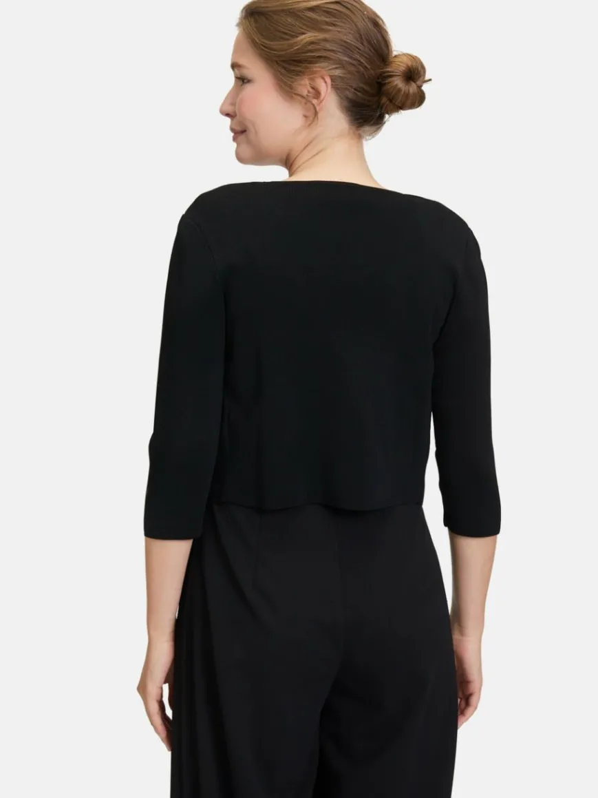 Vera Mont Blazer*Damen Strickbolero schwarz uni