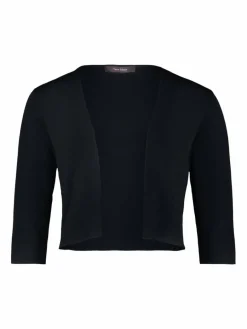 Vera Mont Blazer*Damen Strickbolero schwarz uni