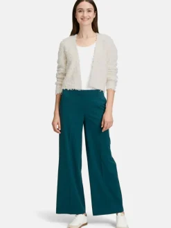 Betty & Co Pullover & Strickjacken*Damen Strick-Cardigan weiß uni