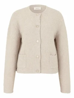 Cartoon Pullover & Strickjacken*Damen Strick-Cardigan beige uni