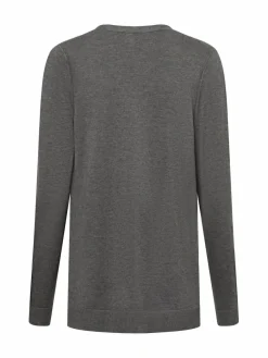 s.Oliver Pullover & Strickjacken*Damen Strickhülle grau meliert