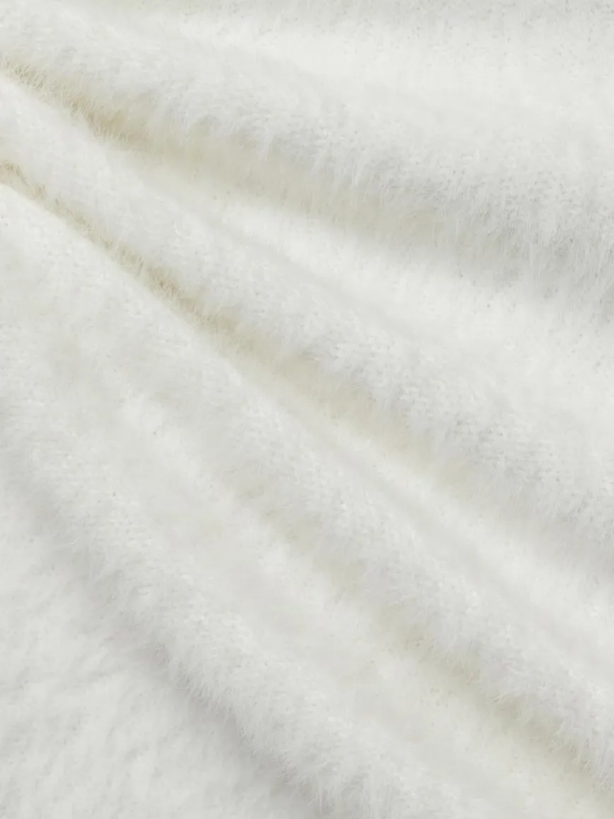 Marie Lund Blazer*Damen Strickhülle ecru uni