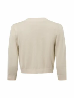 Marie Lund Blazer|Pullover & Strickjacken*Damen Strickhülle gold uni