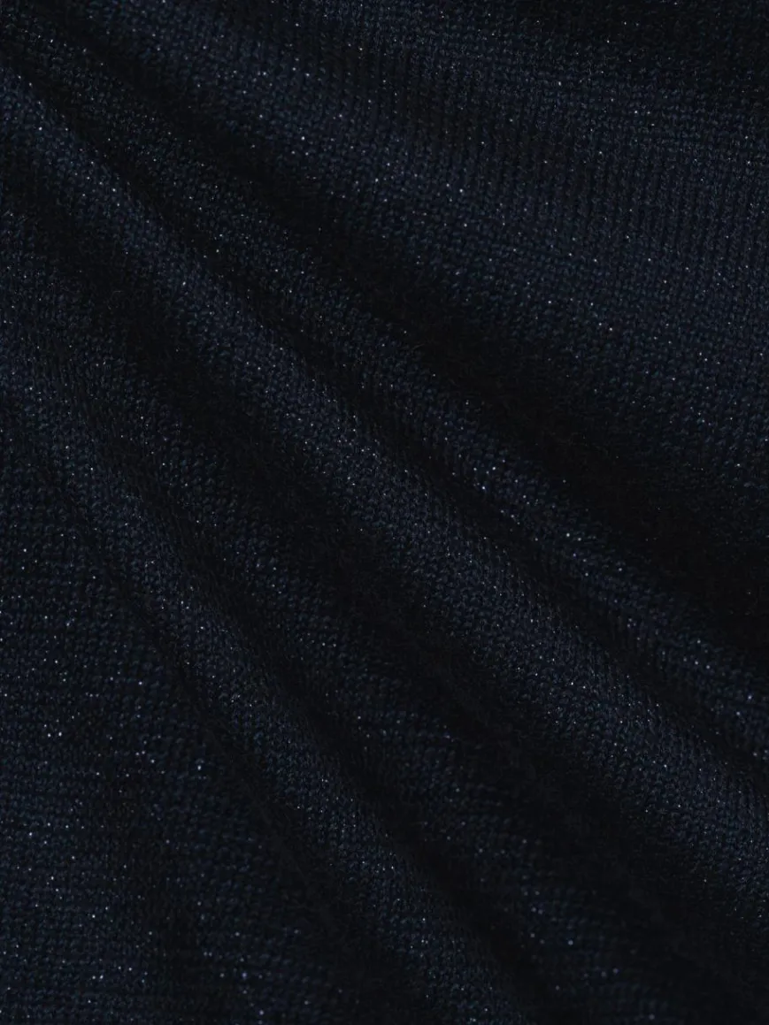 Marie Lund Blazer|Pullover & Strickjacken*Damen Strickhülle marine uni