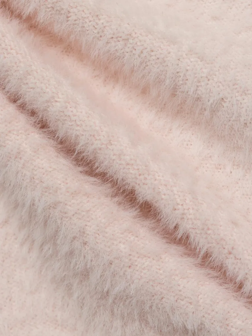 Marie Lund Blazer*Damen Strickhülle altrosa uni