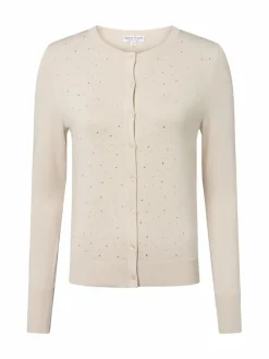 Marie Lund Pullover & Strickjacken*Damen Strickjacke kitt uni