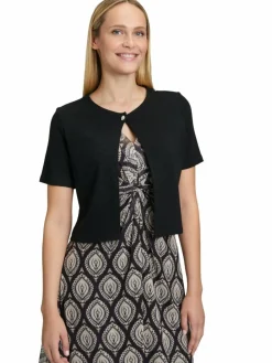 Cartoon Pullover & Strickjacken*Damen Strickjacke schwarz uni