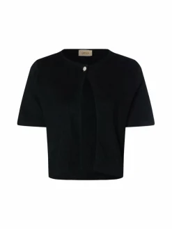 Cartoon Pullover & Strickjacken*Damen Strickjacke schwarz uni