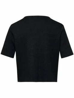 Cartoon Pullover & Strickjacken*Damen Strickjacke schwarz uni