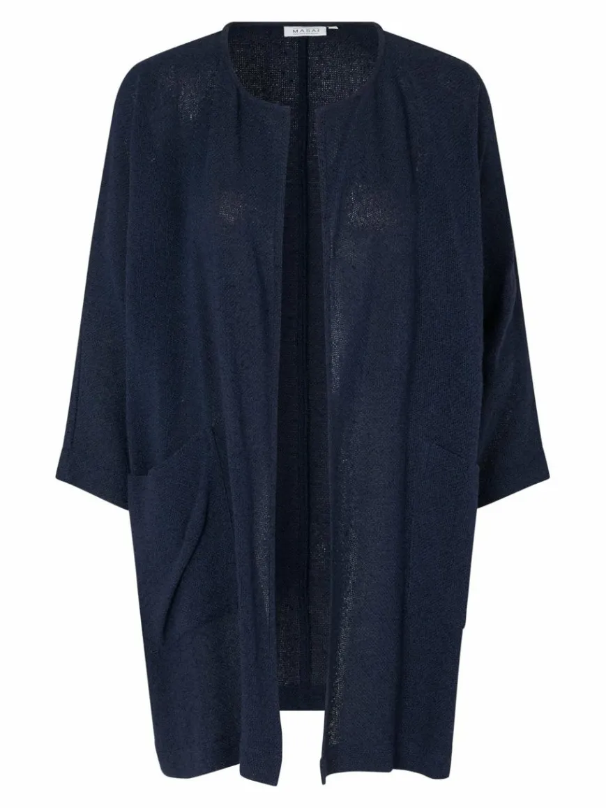 Masai Blazer*Damen Strickjacke marine uni