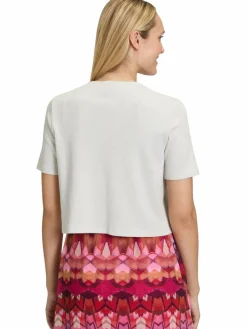 Cartoon Pullover & Strickjacken*Damen Strickjacke weiß uni