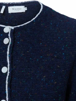 MAERZ Pullover & Strickjacken*Damen Strickjacke marine meliert