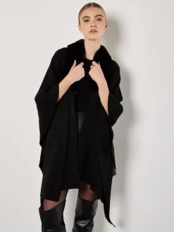 Apricot Pullover & Strickjacken*Damen Strickjacke schwarz uni